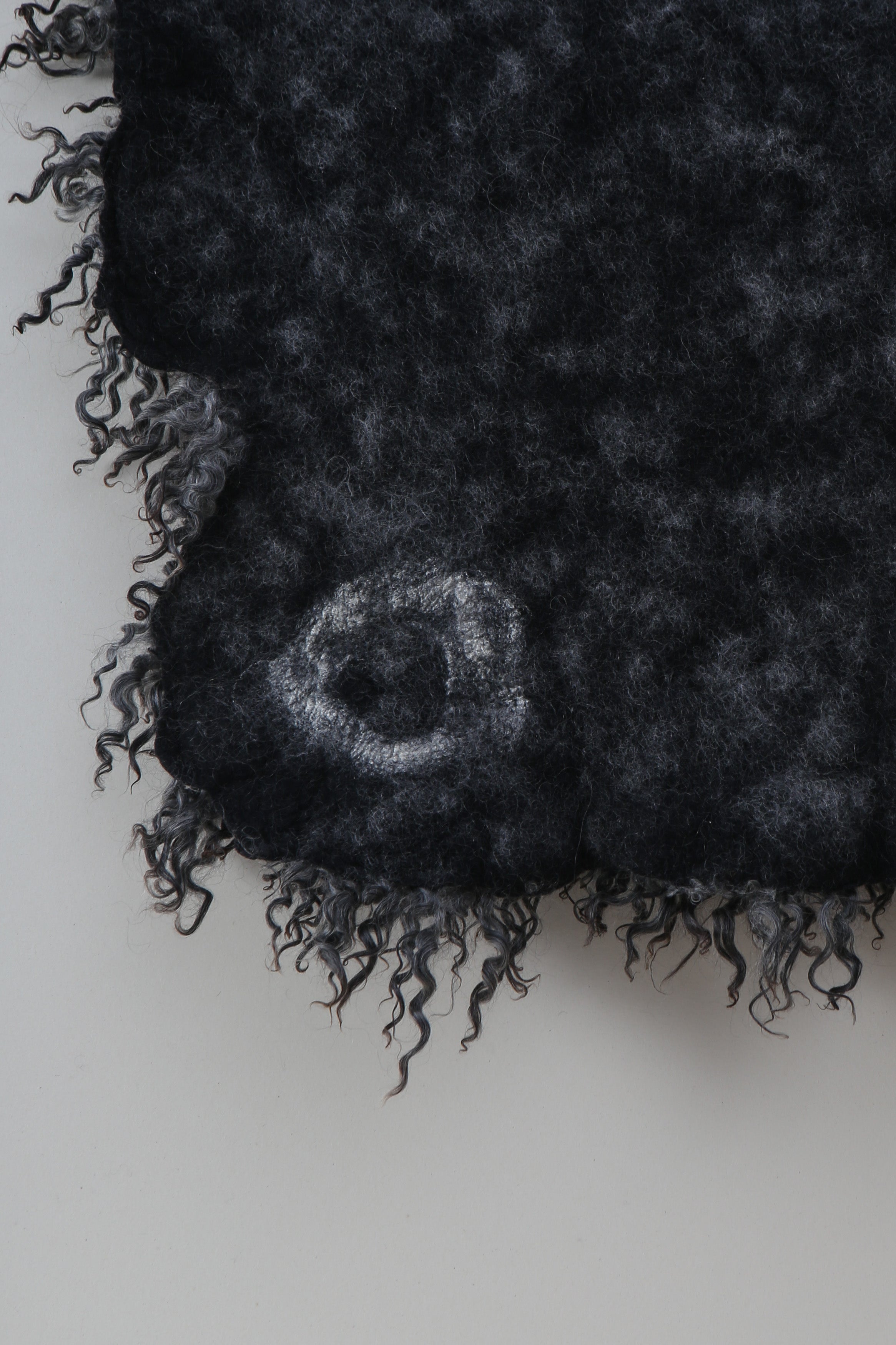 Felted Gotland Sheepskin