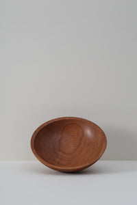 Carved Cherry Serving Bowl