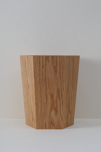 Oak Wastebasket
