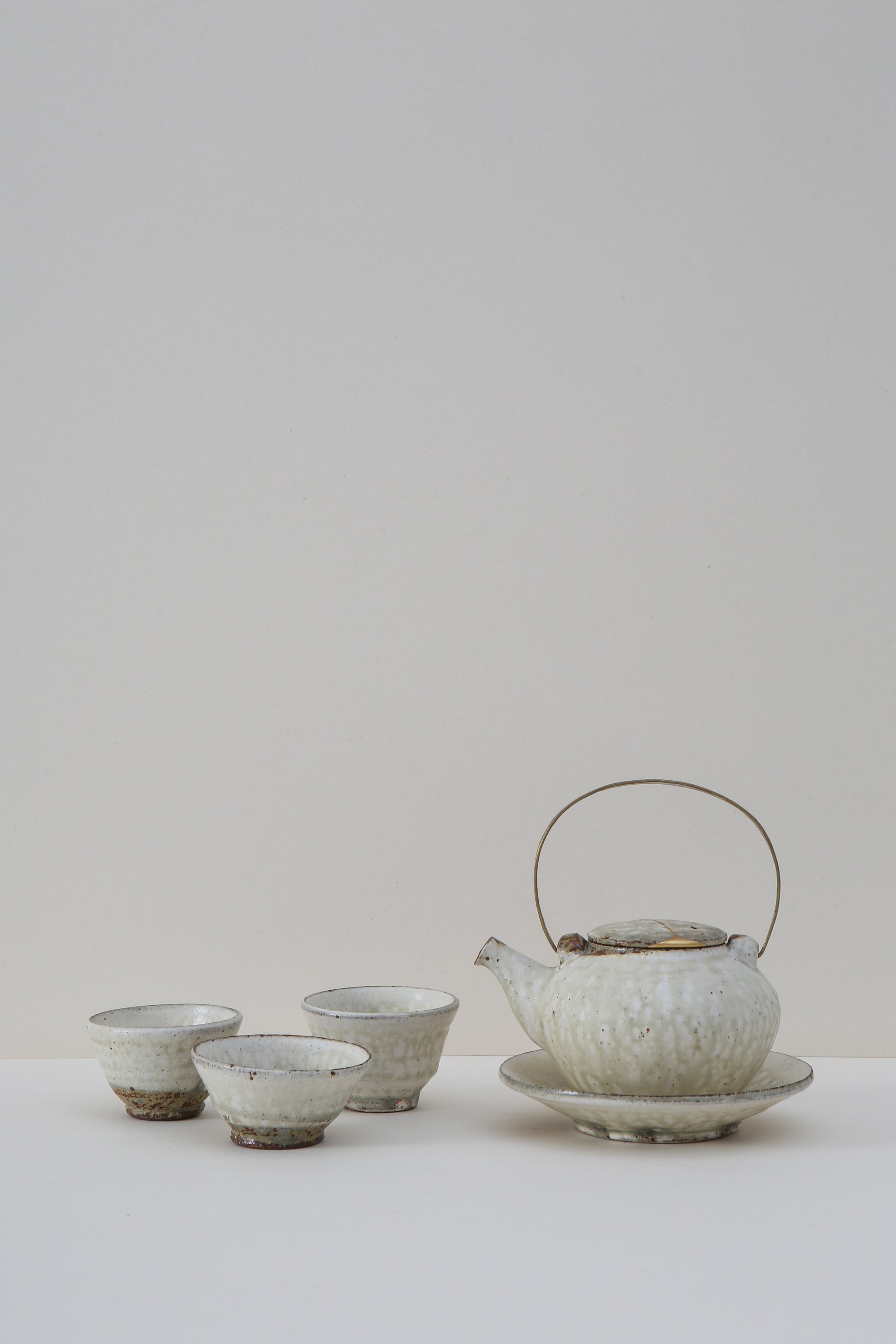 Daguan Tea Set with Kintsugi Repair