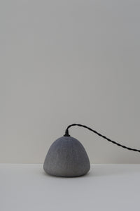 Carved Glass Pendant