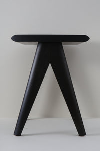 Crest Stool - Oxidized Oak