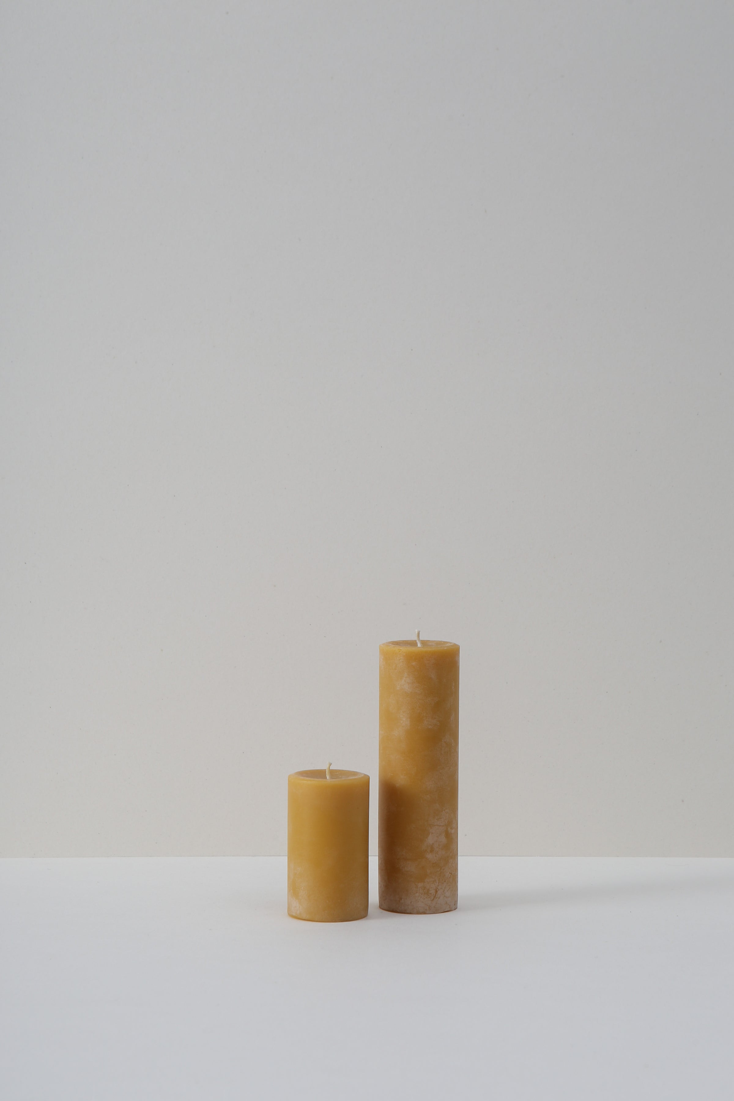 Beeswax Pillars