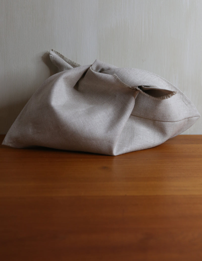 Linen Origami Bag - Natural