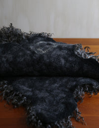 Felted Gotland Sheepskin