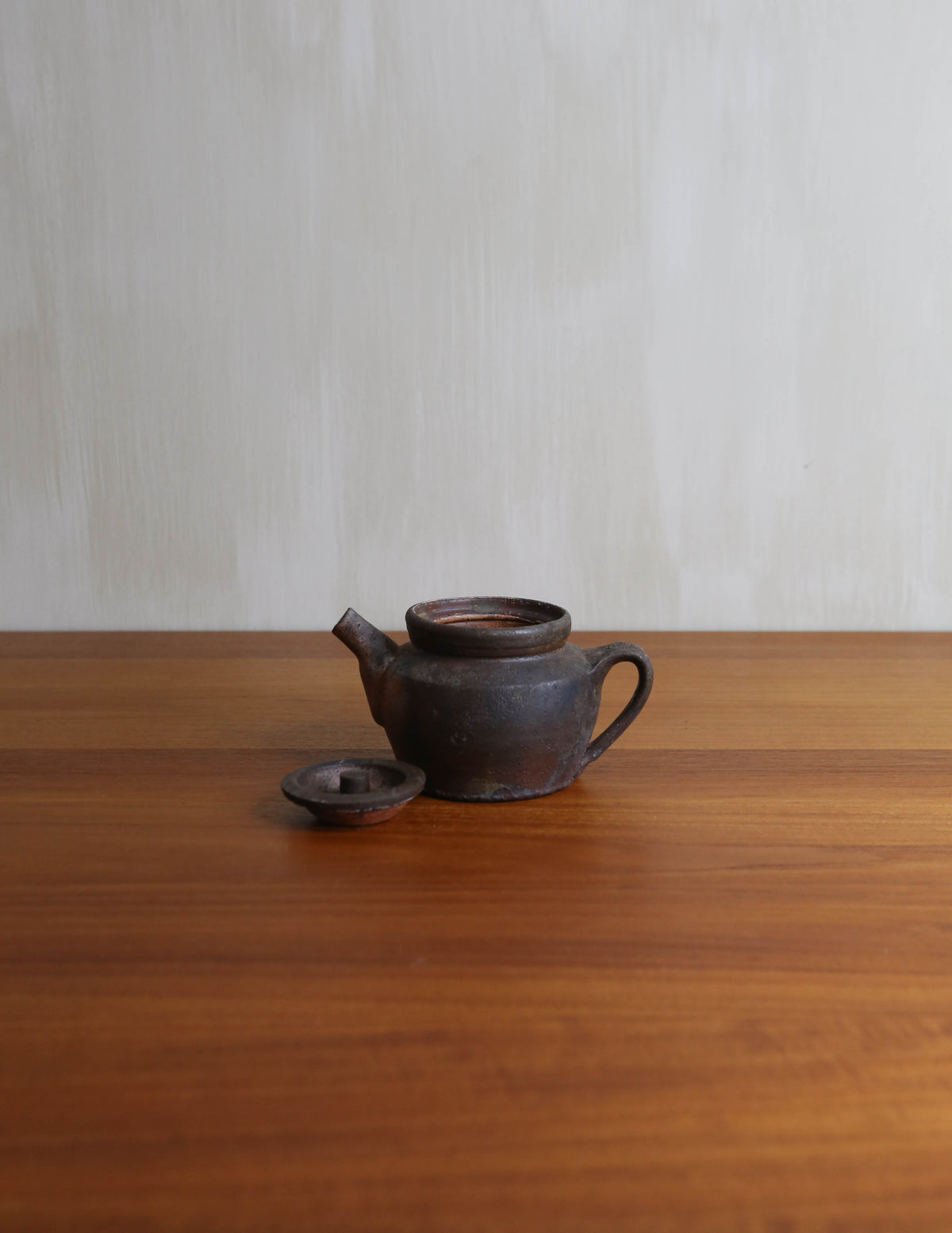 Wood-fired Shino Teapot