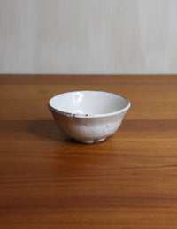 Korean 'Sabal' Teabowl - Deombeong White