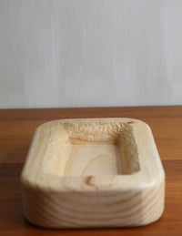 Carved Pine Bowl