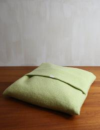 Cashmere Wool Zabuton (Matcha)