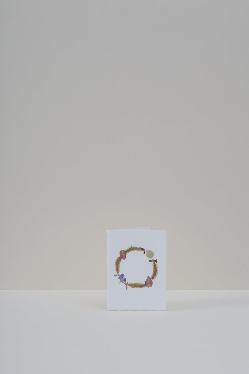 Dried Leaf 'Enso' Cards
