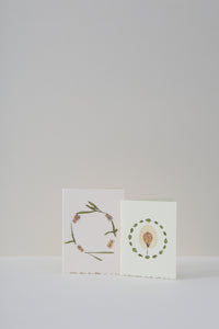 Dried Leaf 'Enso' Cards
