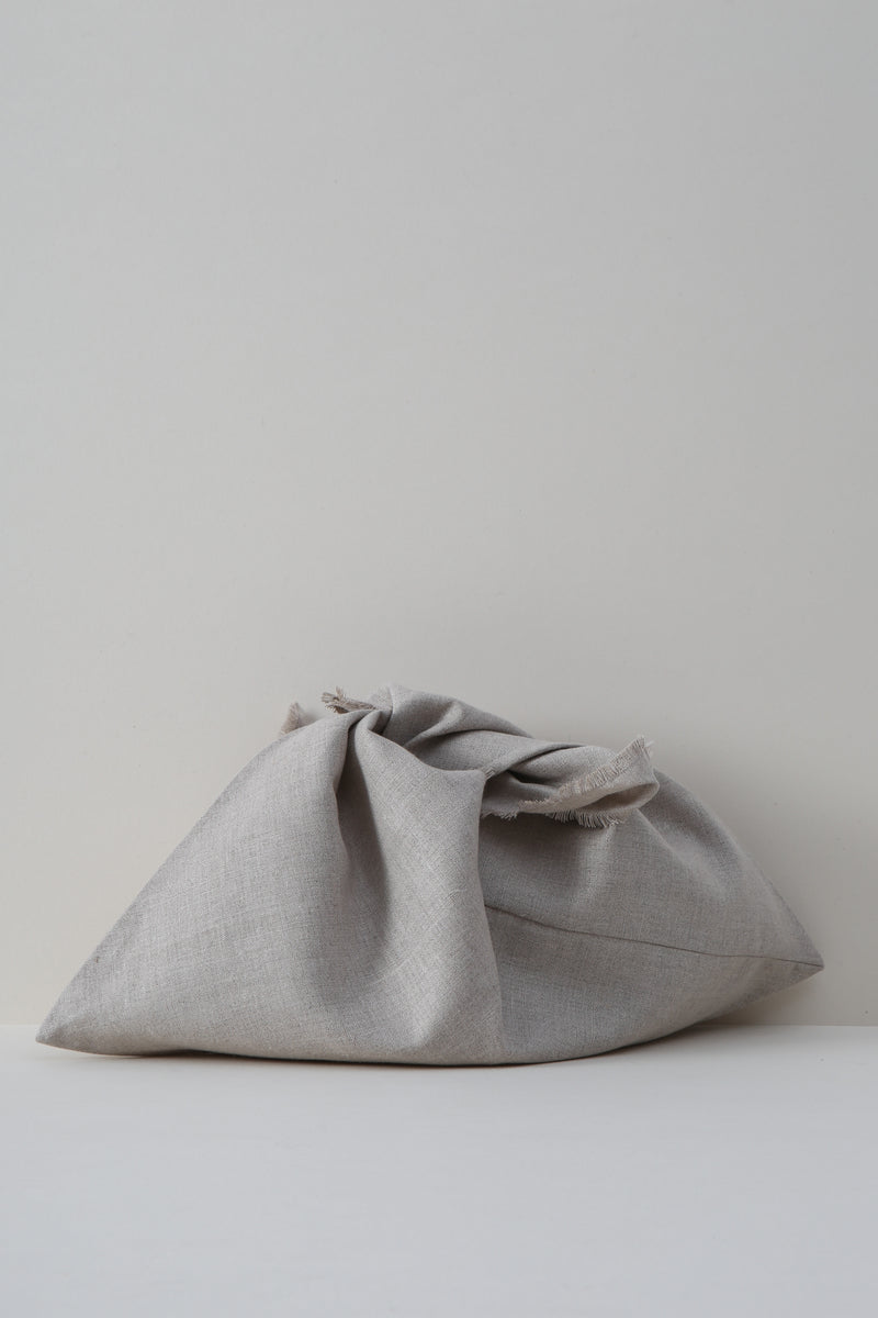 Linen Origami Bag - Natural