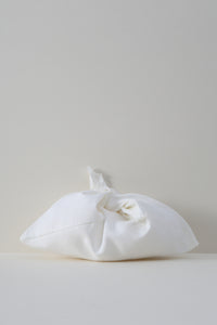Linen Origami Bag - White