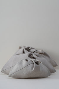 Linen Origami Bag - Natural