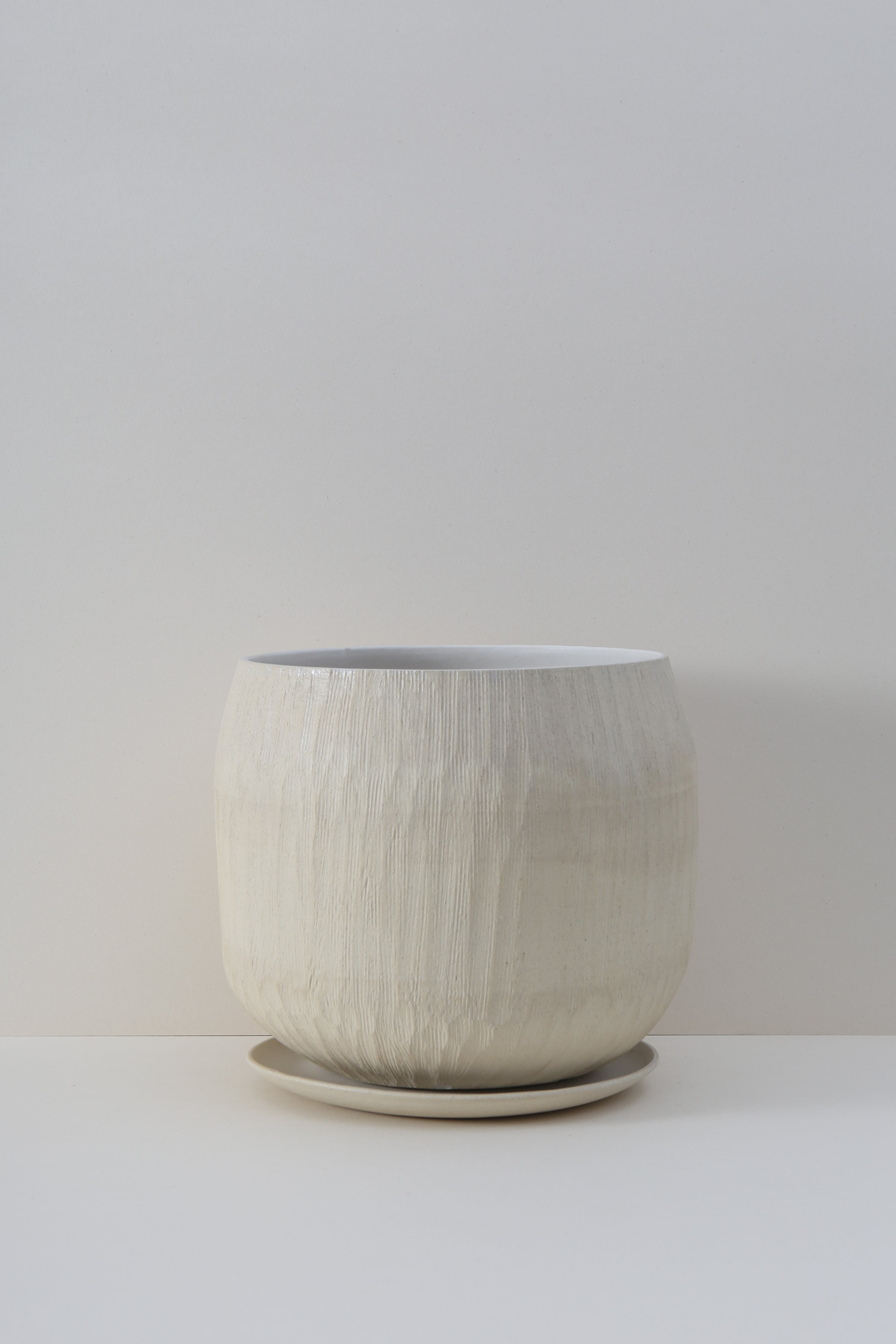 Large Carved Planter - II