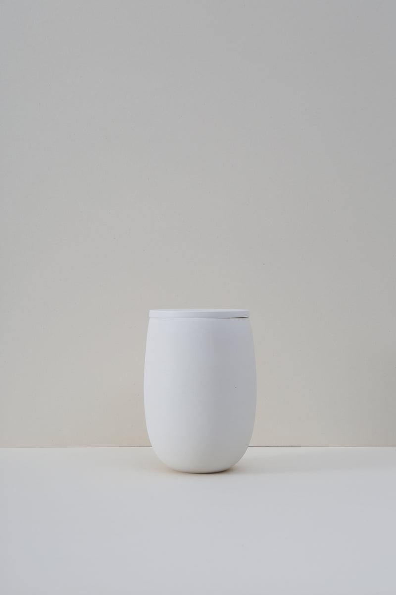 Flat Lidded Jar - Large