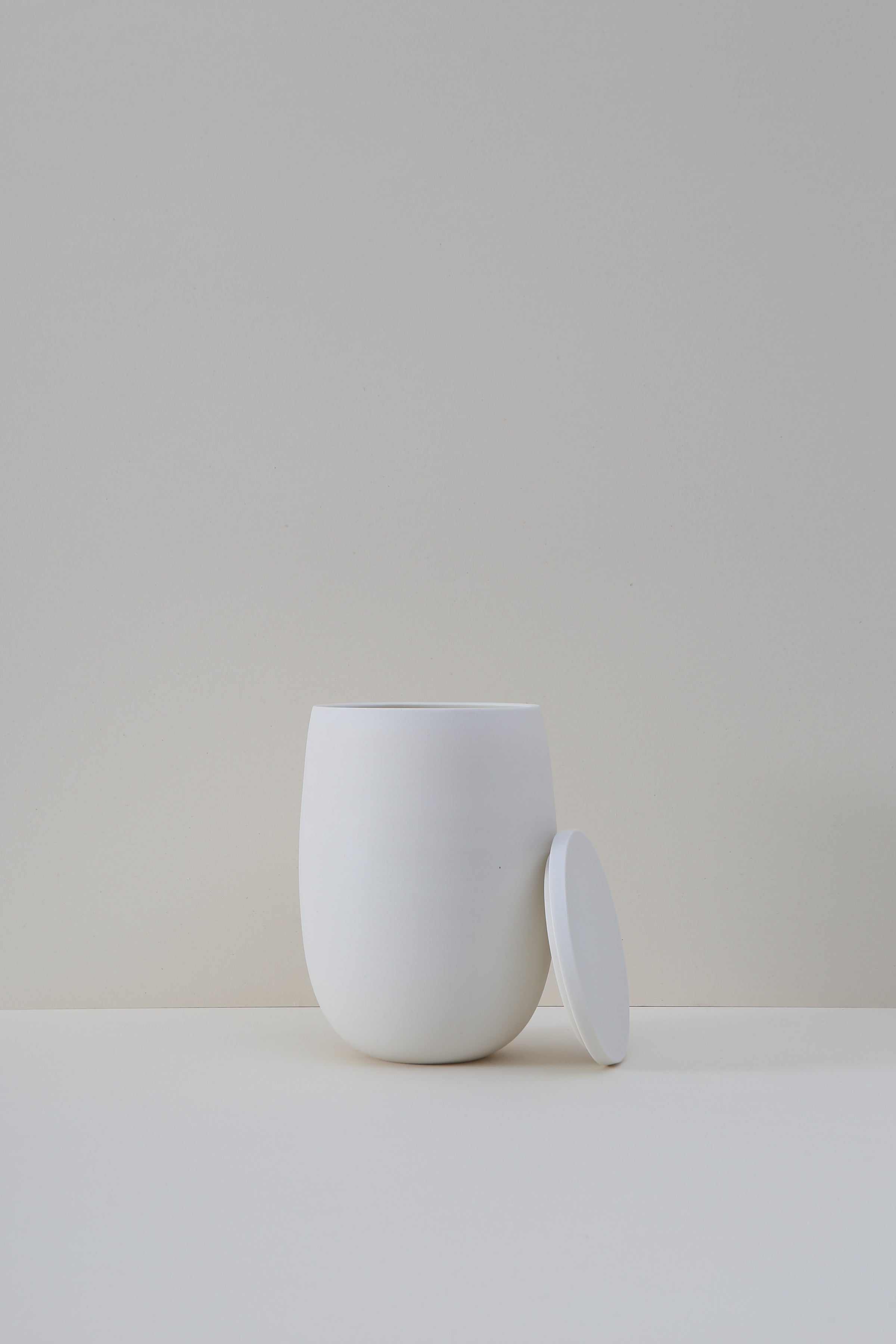 Flat Lidded Jar - Large