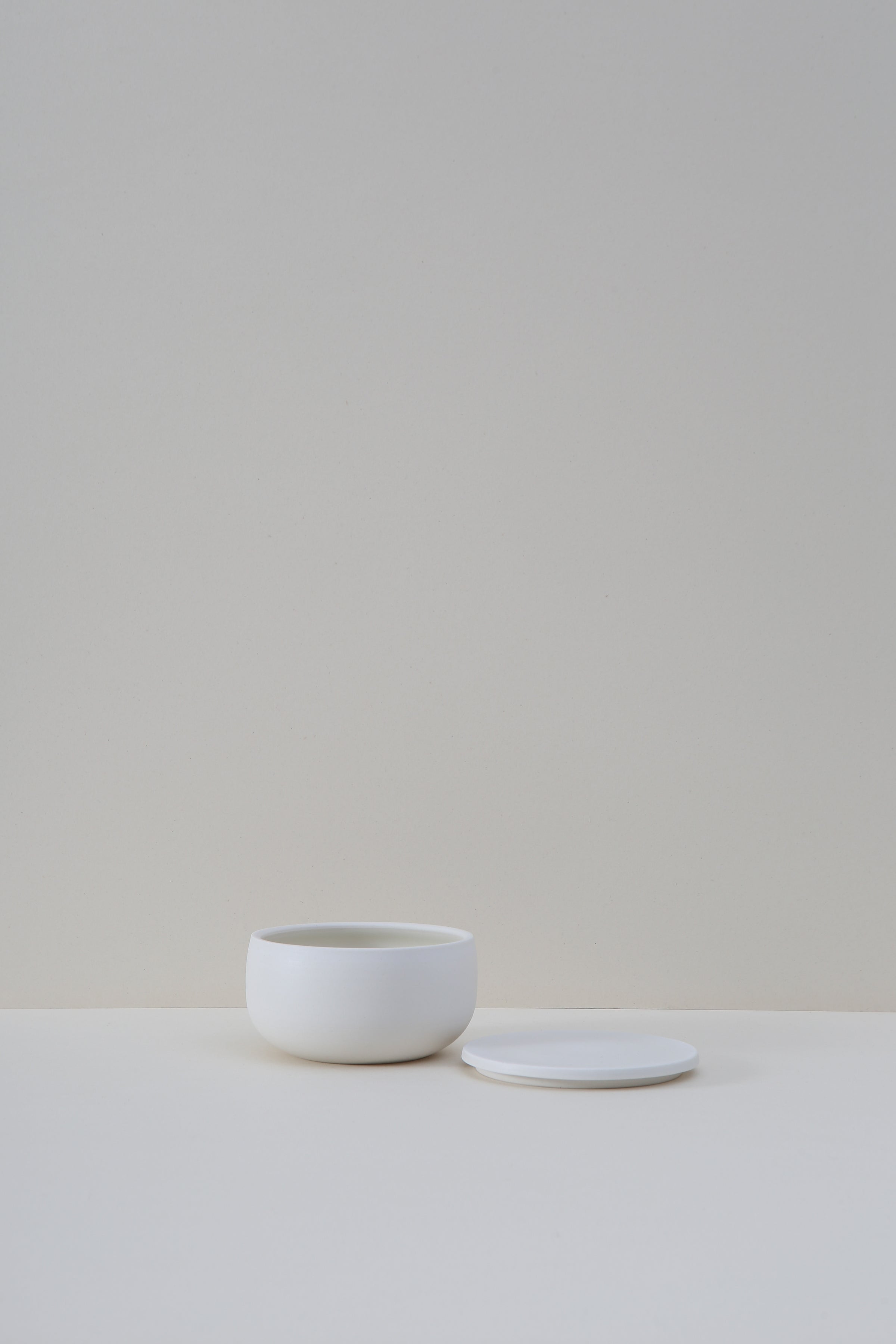Flat Lidded Jar - Medium