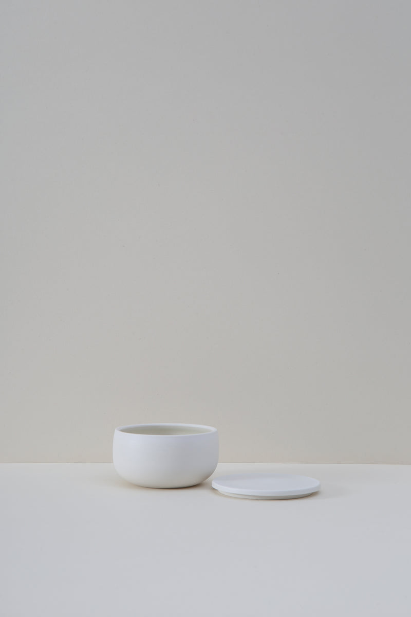 Flat Lidded Jar - Medium