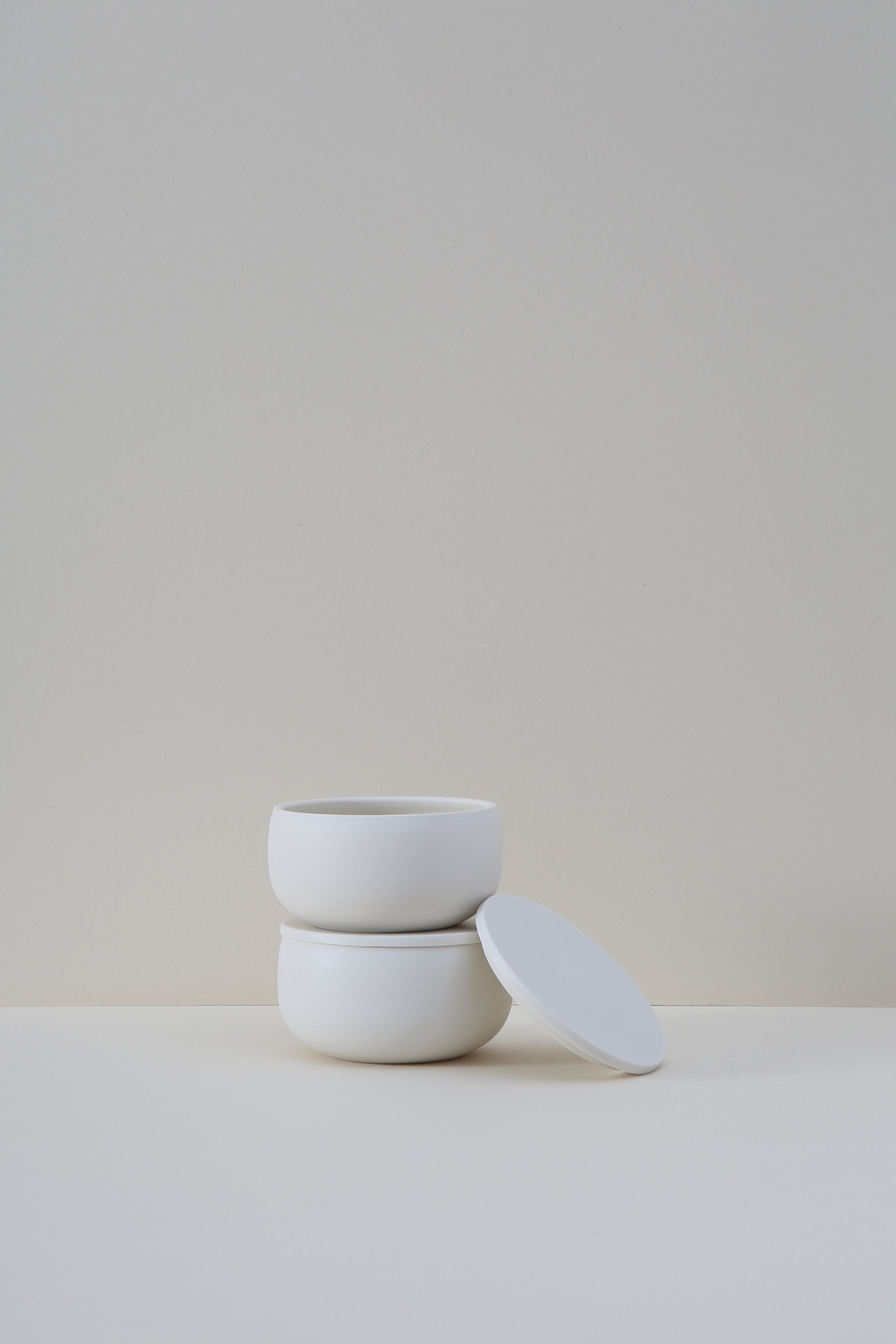 Flat Lidded Jar - Medium