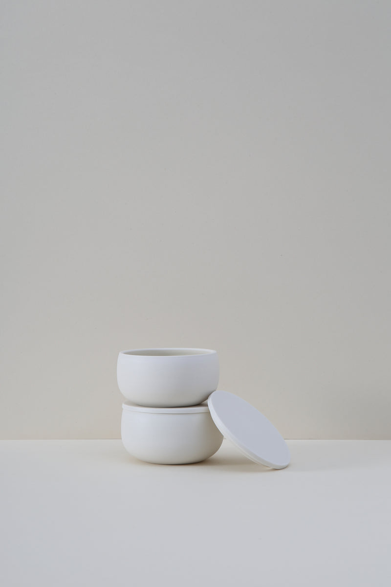 Flat Lidded Jar - Medium