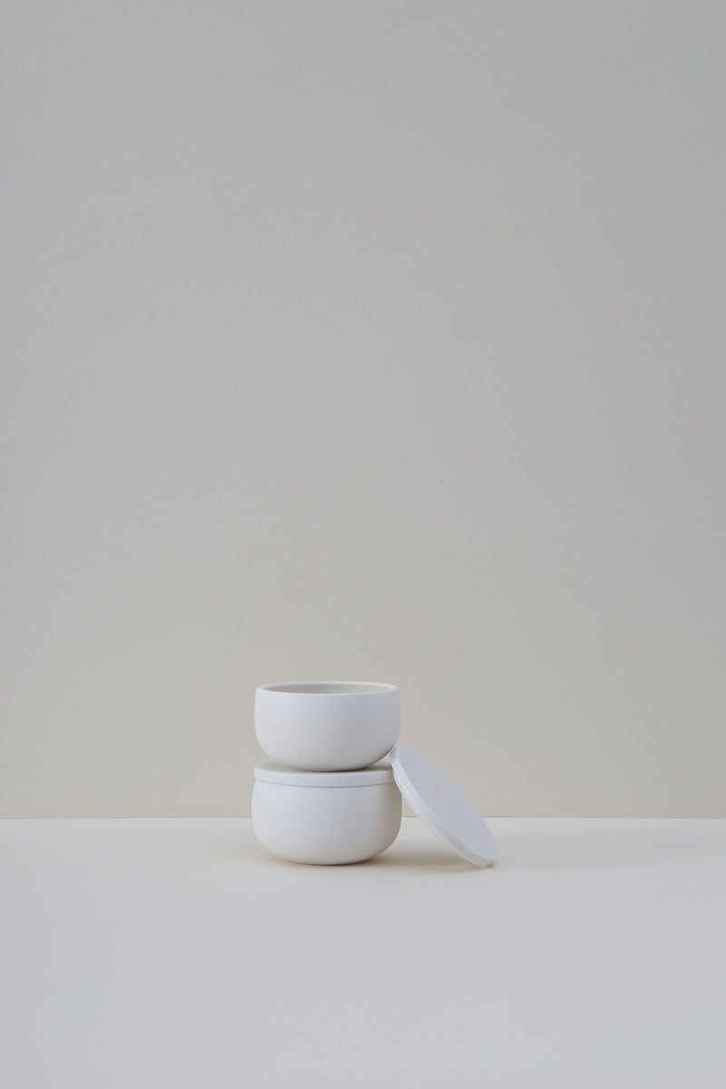 Flat Lidded Jar - Small