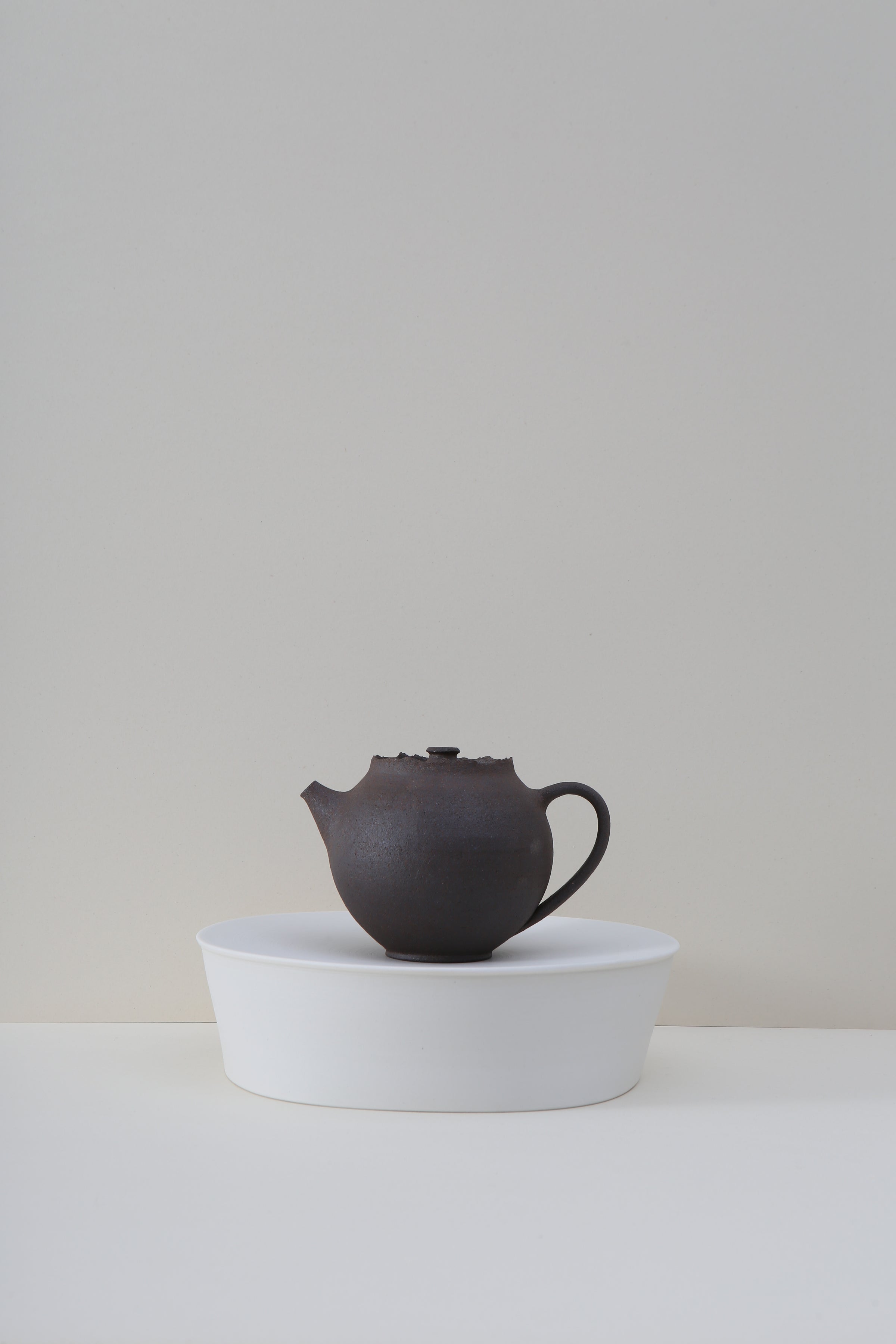 Raw Stoneware Teapot - III