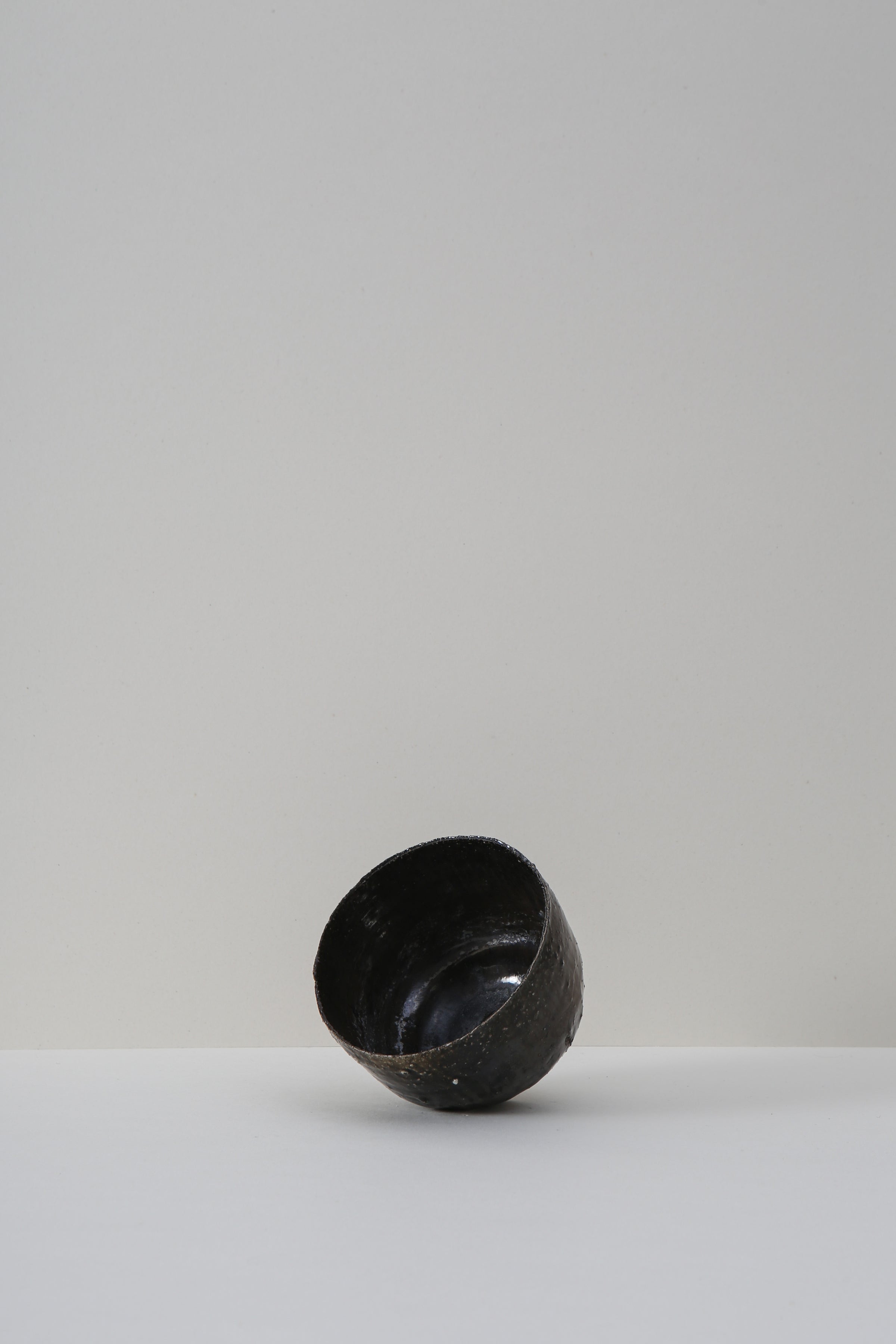 Ceremonial Hikidashi Guro Chawan