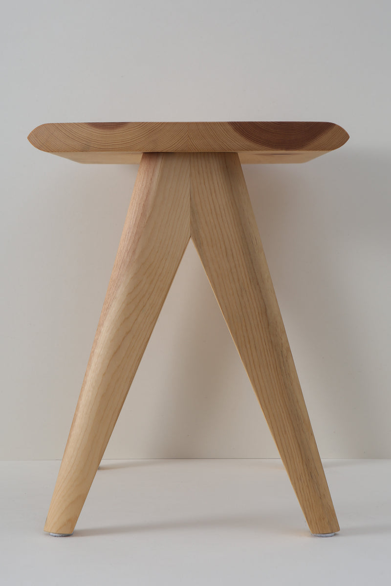 Crest Stool - Oregon Pine