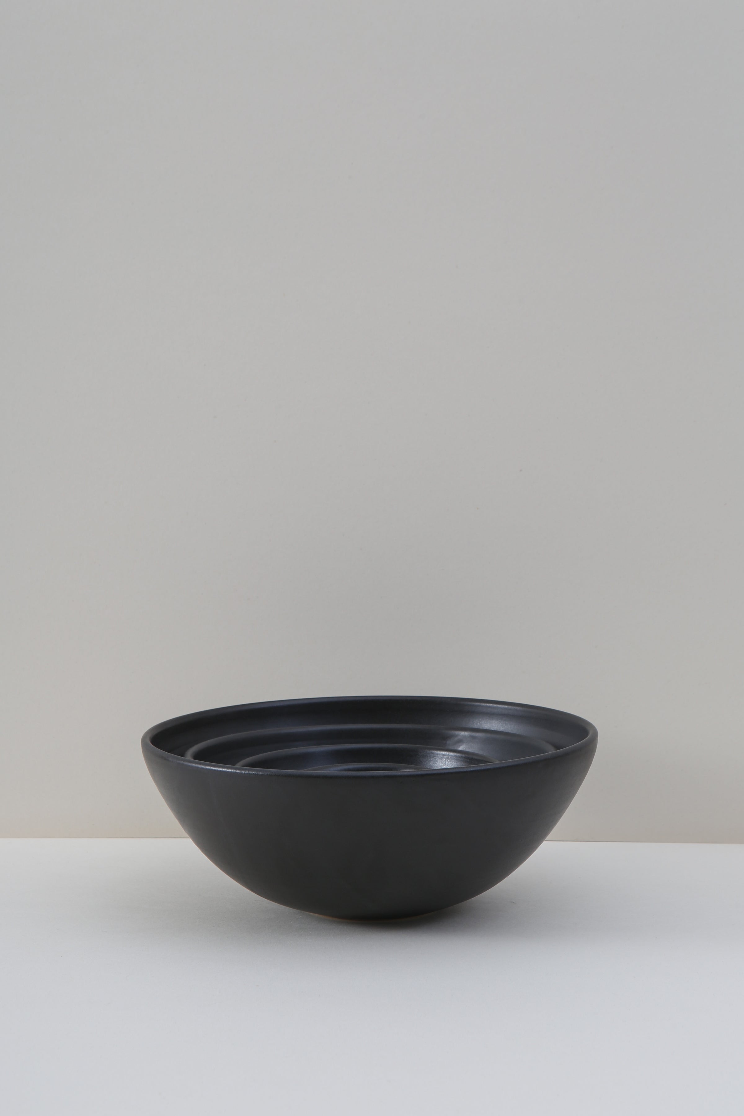 Large Nesting Bowl Set - Black
