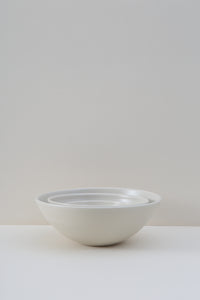 Medium Nesting Bowl Set - White