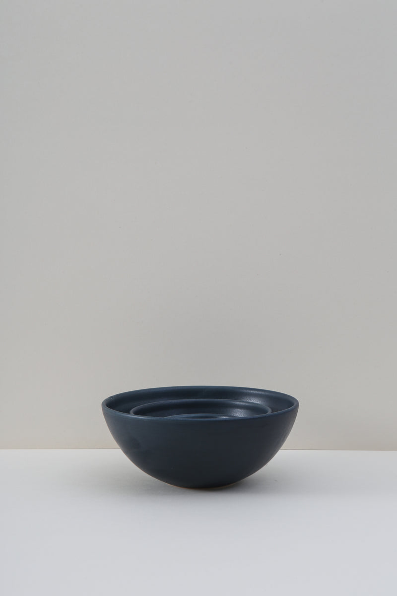 Small Nesting Bowl Set - Indigo