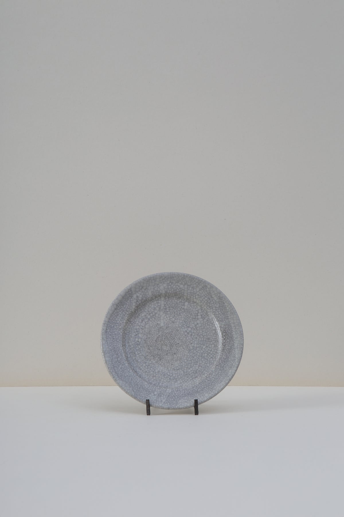 Crackle Flared Rim Plate