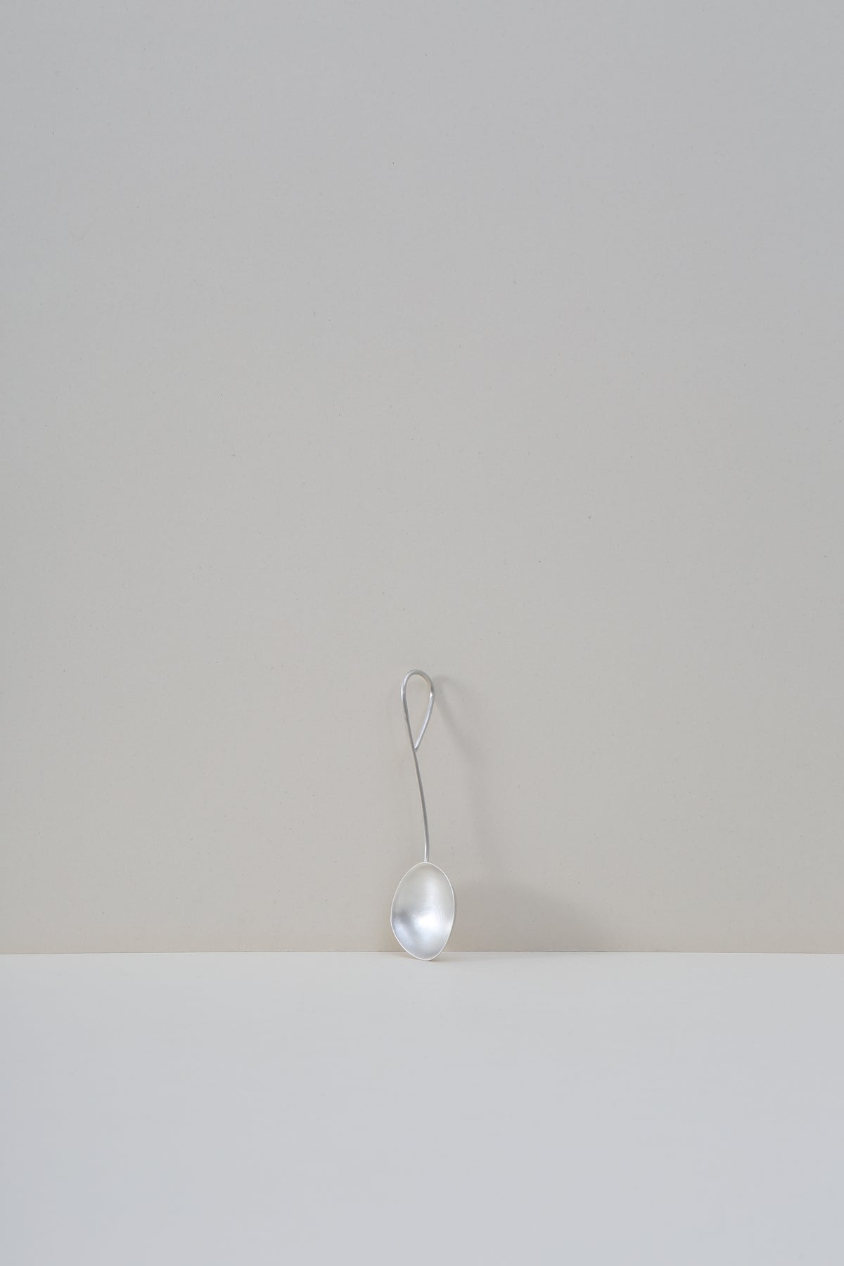 Sterling Silver Looped Spoon - Long