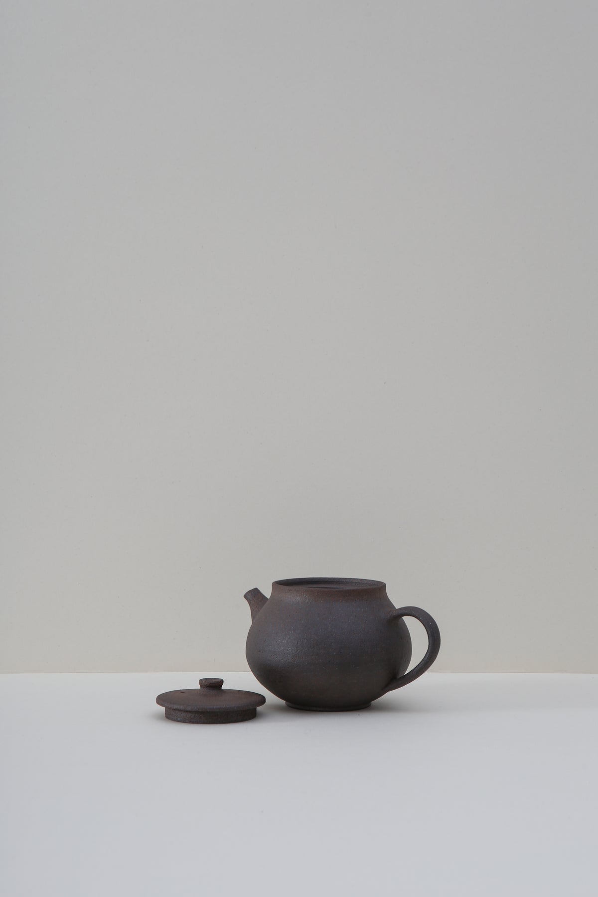 Raw Stoneware Teapot - II