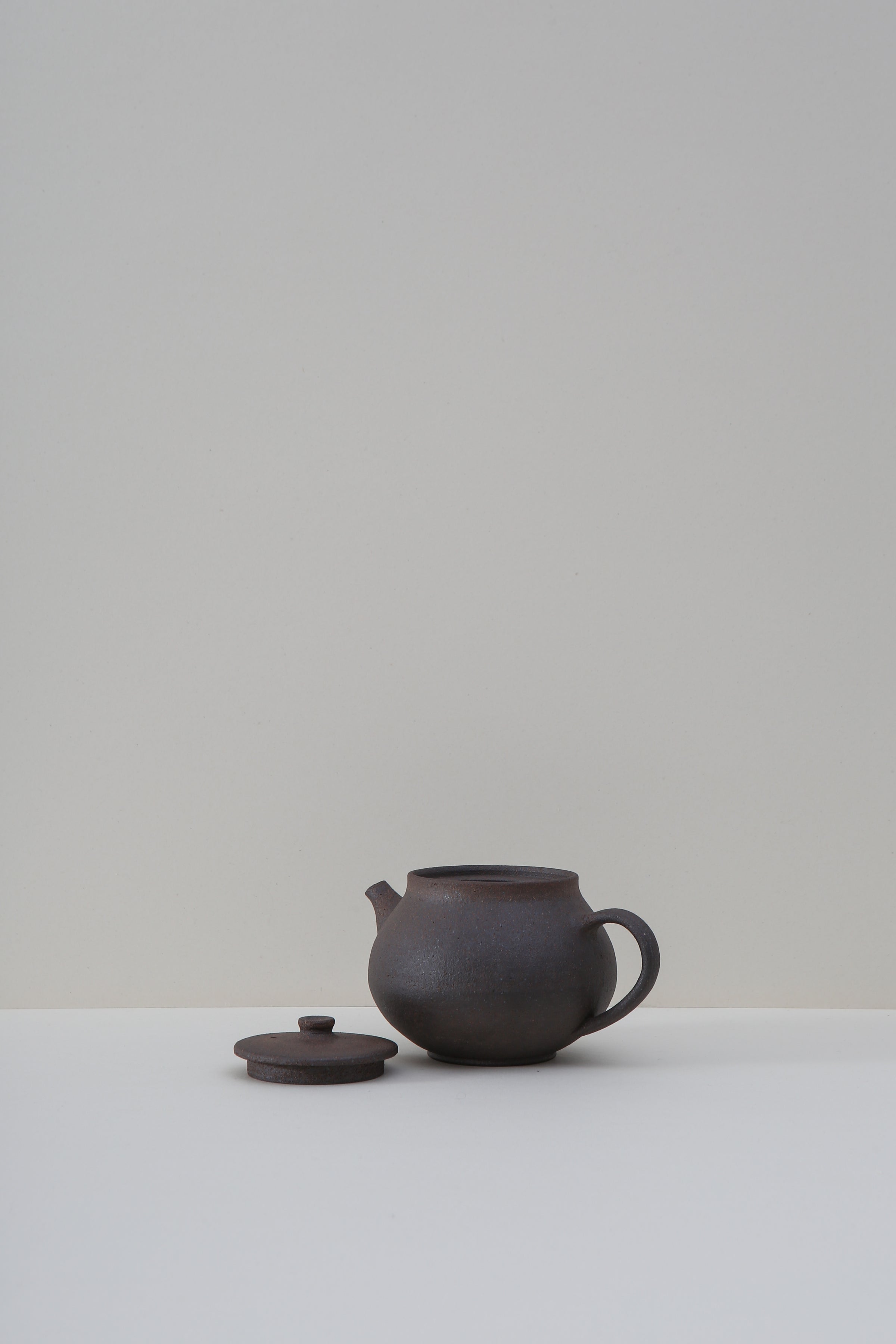Raw Stoneware Teapot - II