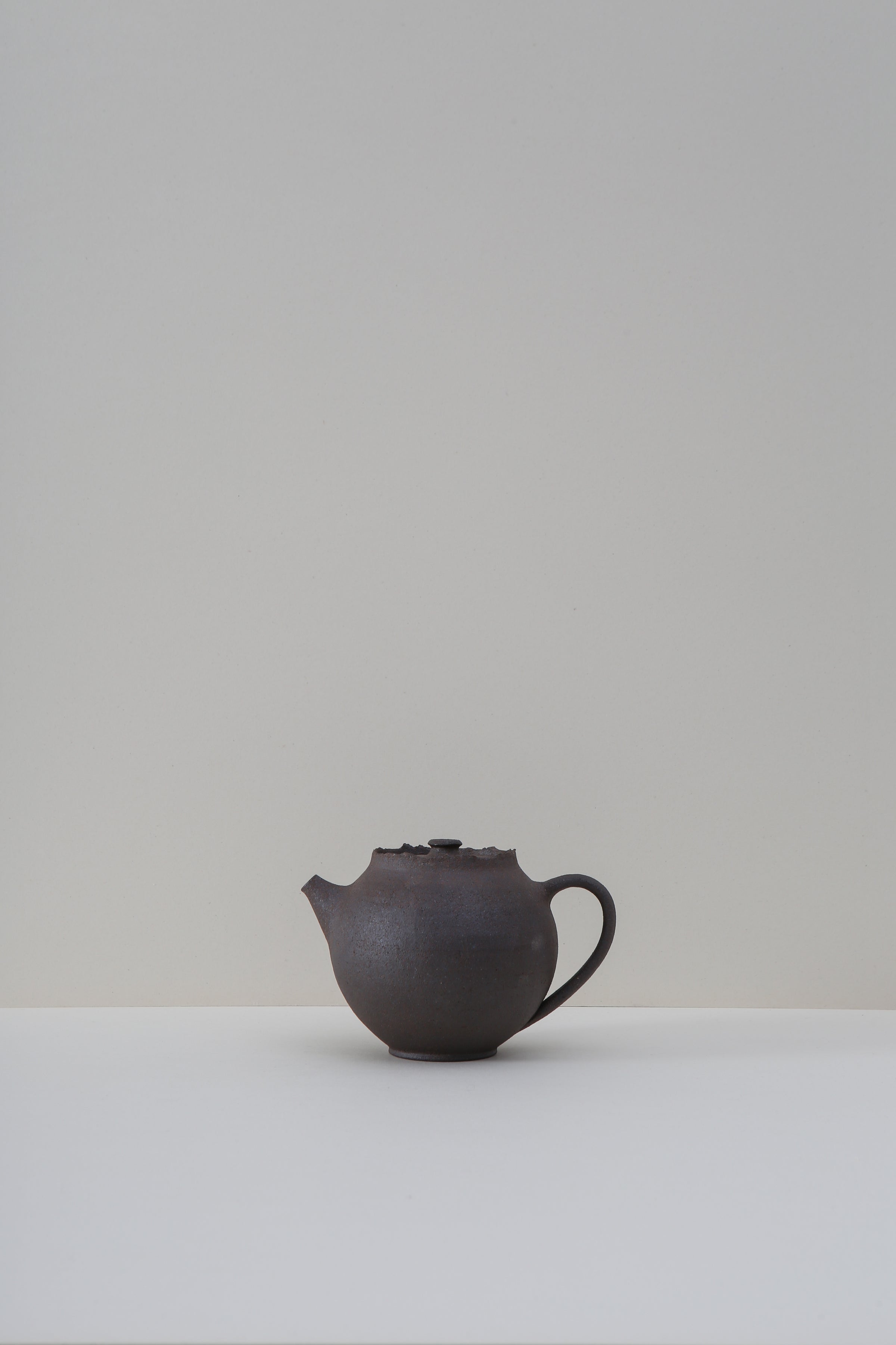 Raw Stoneware Teapot - III