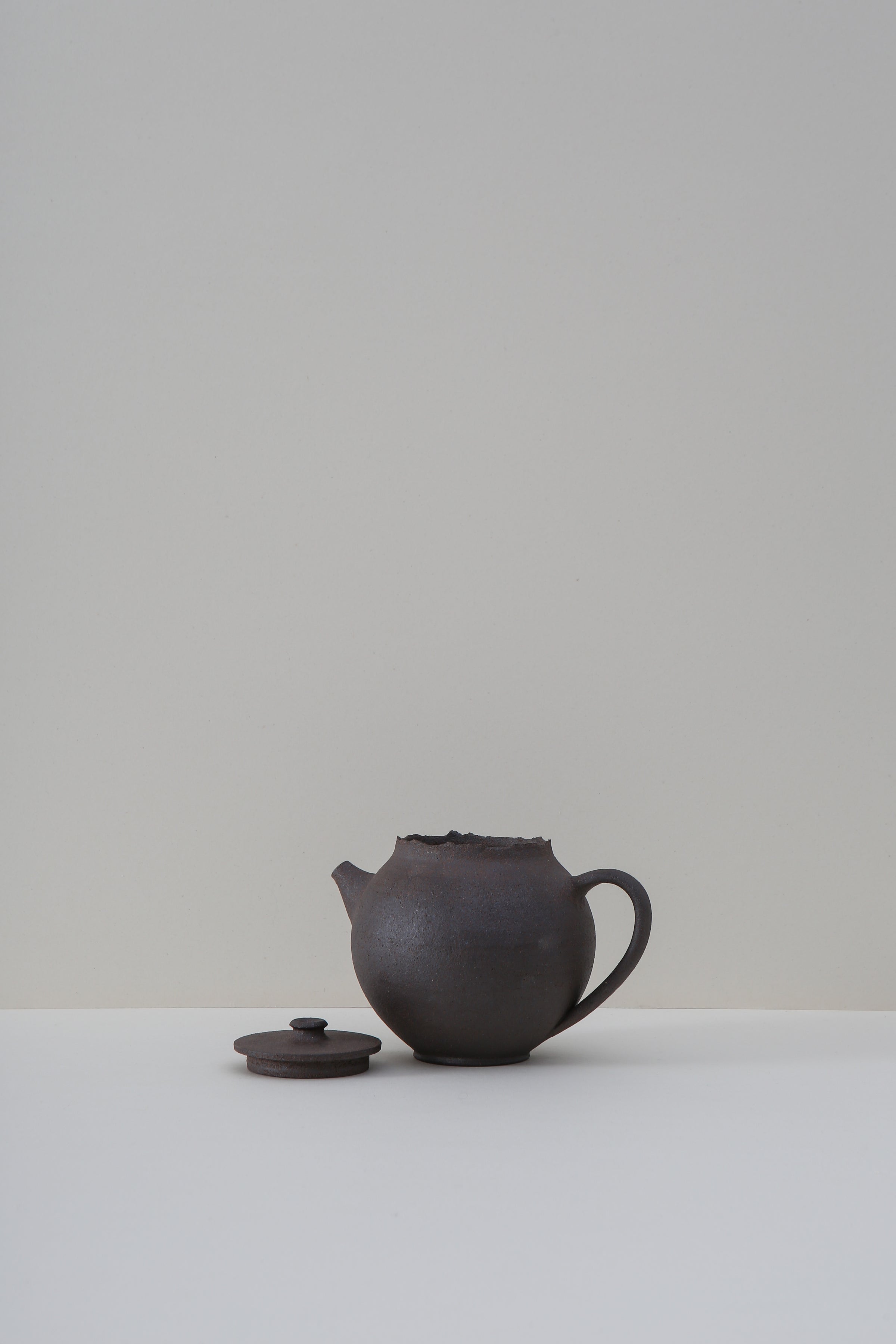 Raw Stoneware Teapot - III
