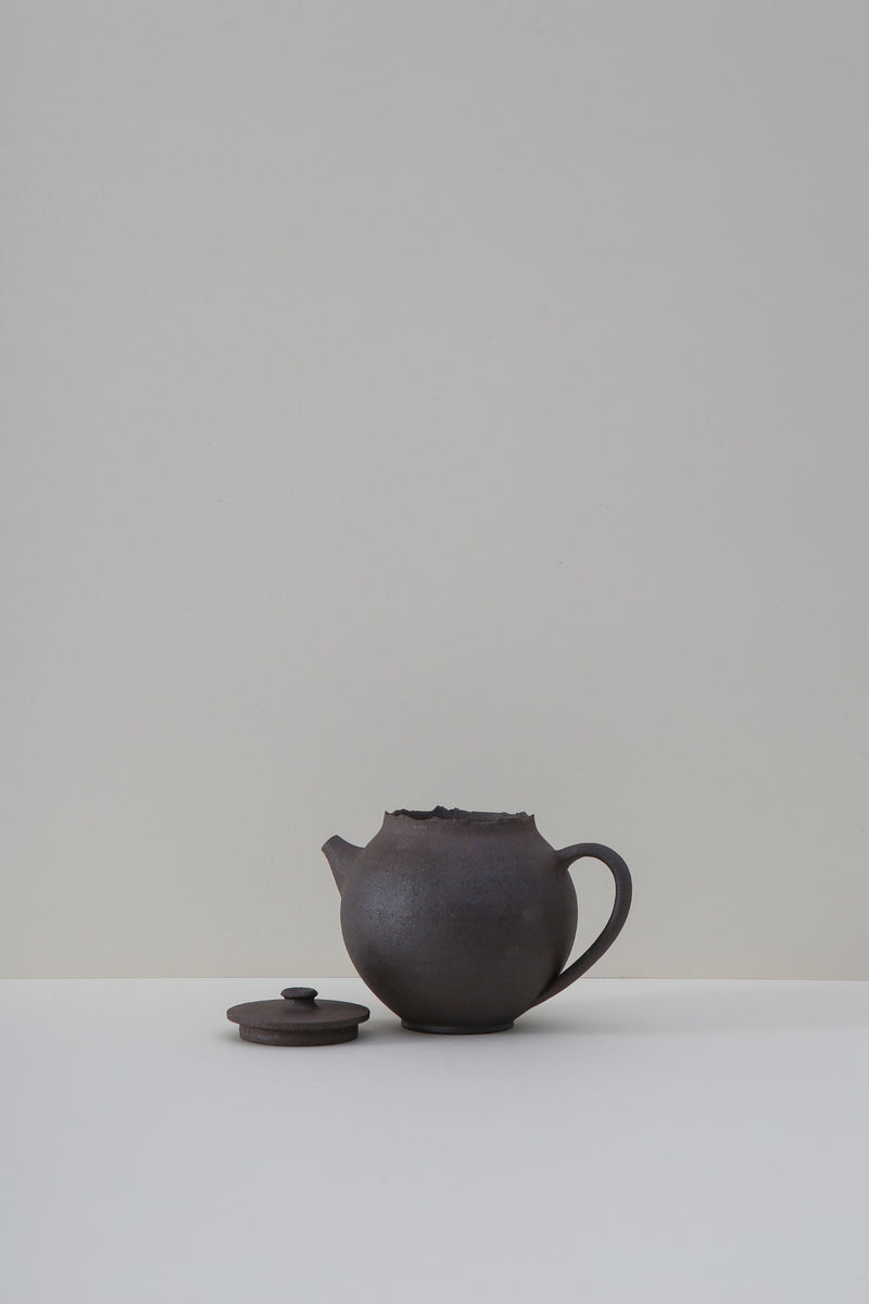 Raw Stoneware Teapot - III