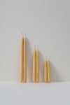 Beeswax Tapers